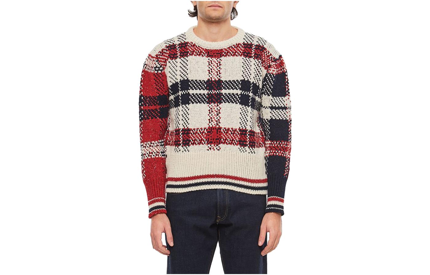 

Свитер мужской коричневый THOM BROWNE