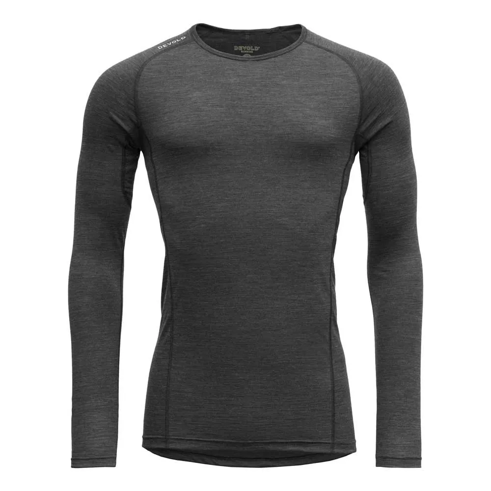 

Футболка DEVOLD OF NORWAY Running Merino 130 long sleeve, серый