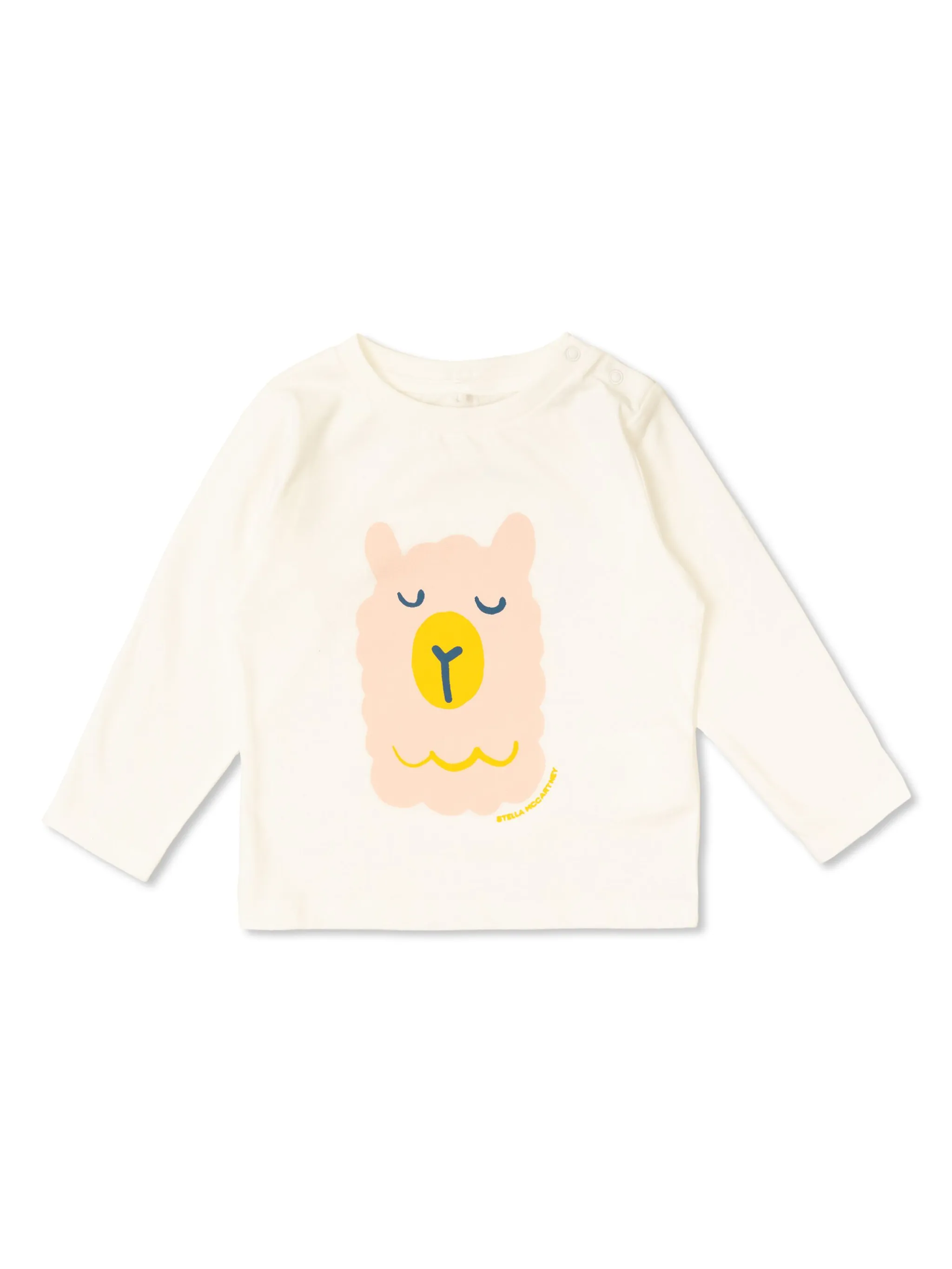 

Футболка с графичным принтом Stella Mccartney Kids, белый