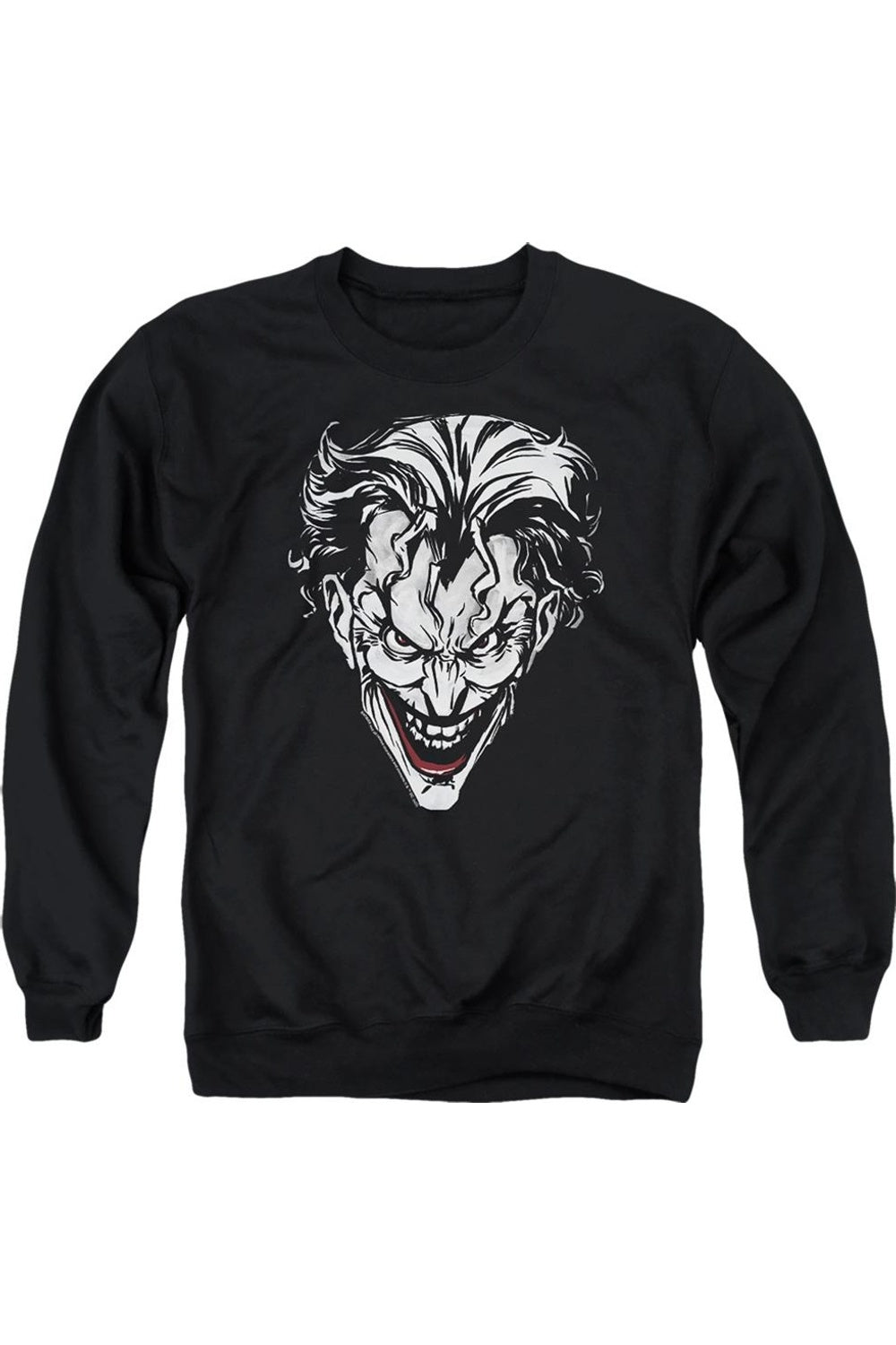 

Толстовка Batman Joker Red On Black для взрослых с круглым вырезом Gildan