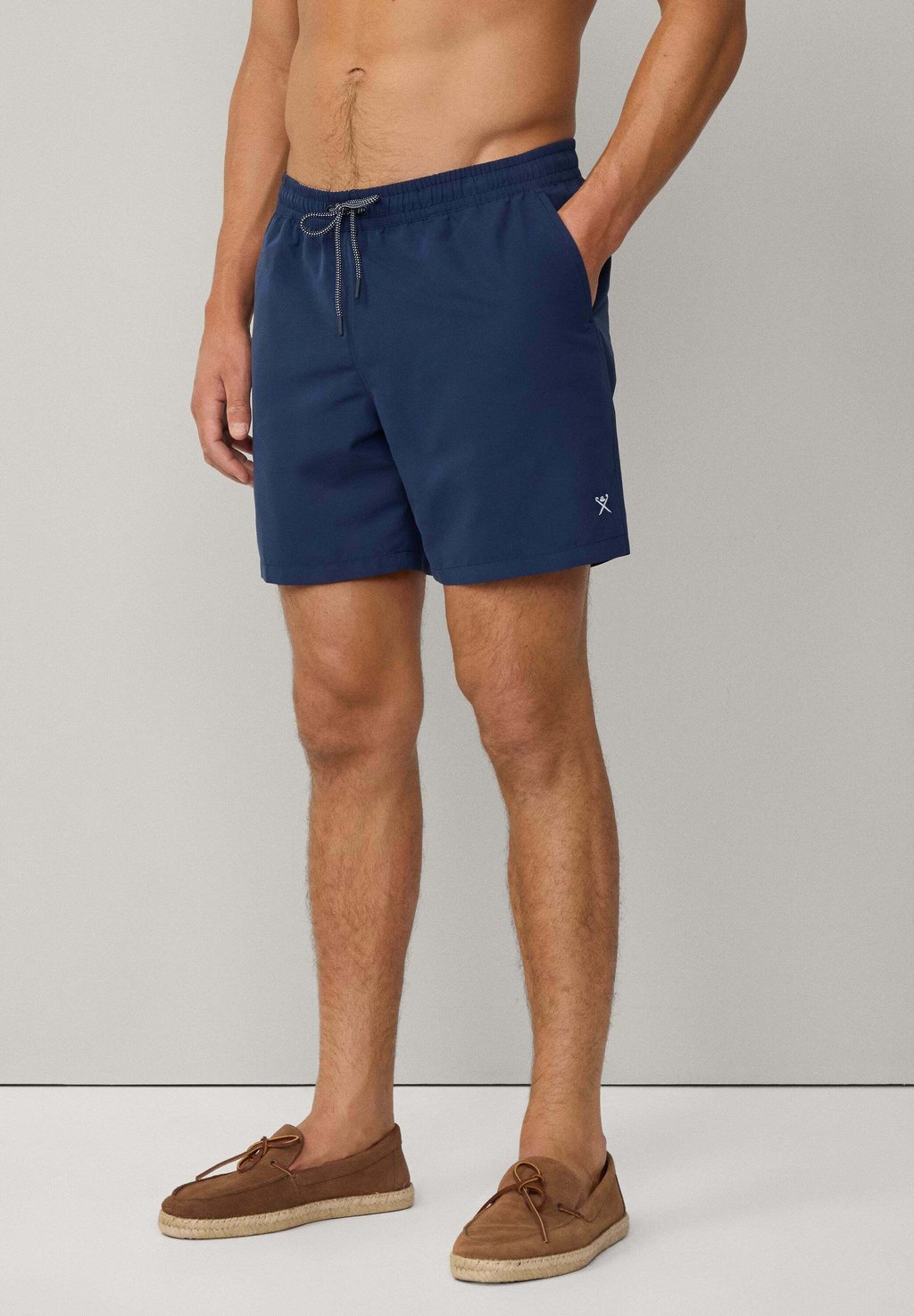 

Шорты для плавания ICON SOLID Hackett London, темно-синий