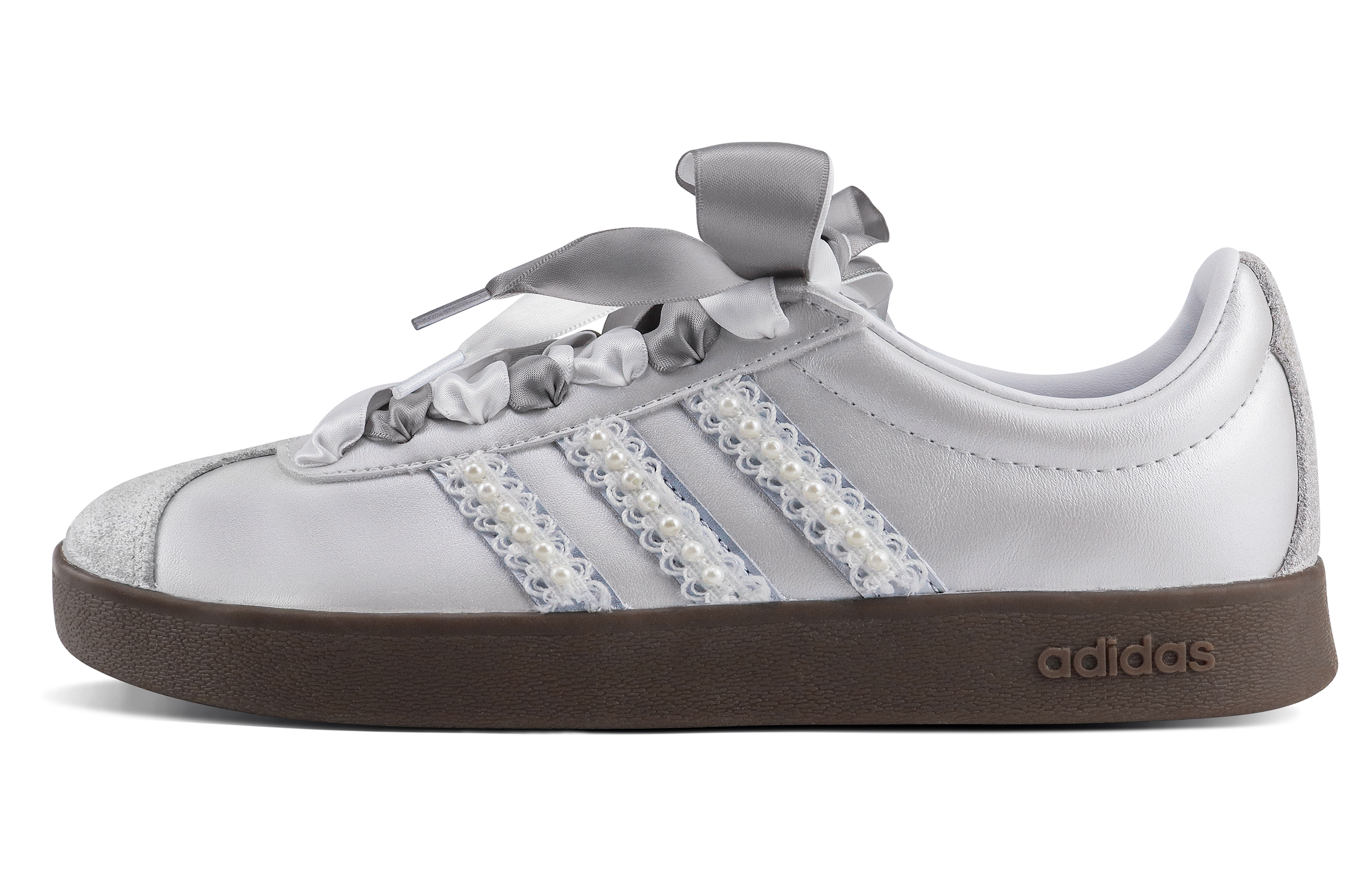 

Кроссовки для скейтбординга adidas neo Vl Court унисекс, Silver