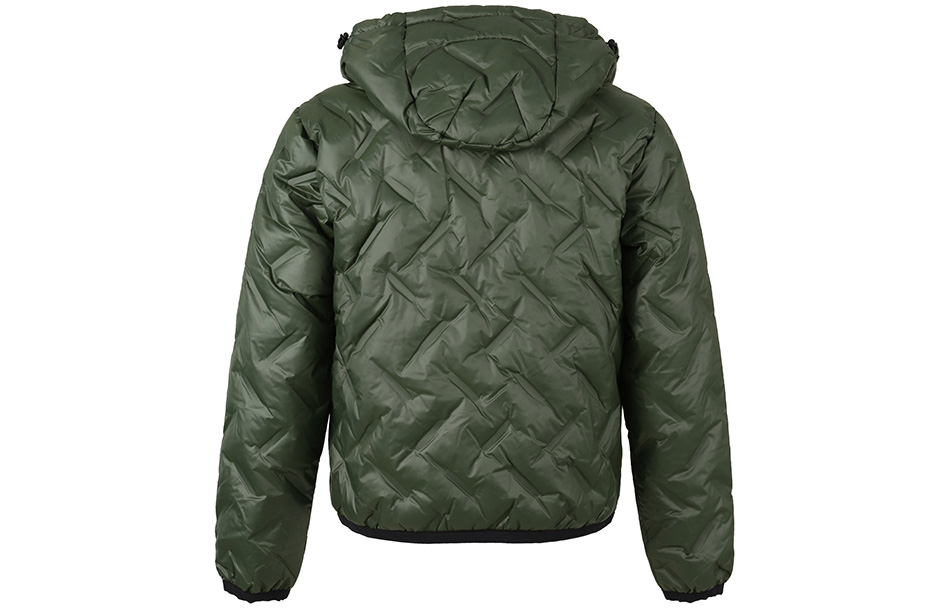 EMPORIO ARMANI Пуховик мужской тёмно-зелёный, Dark Green — фото 4