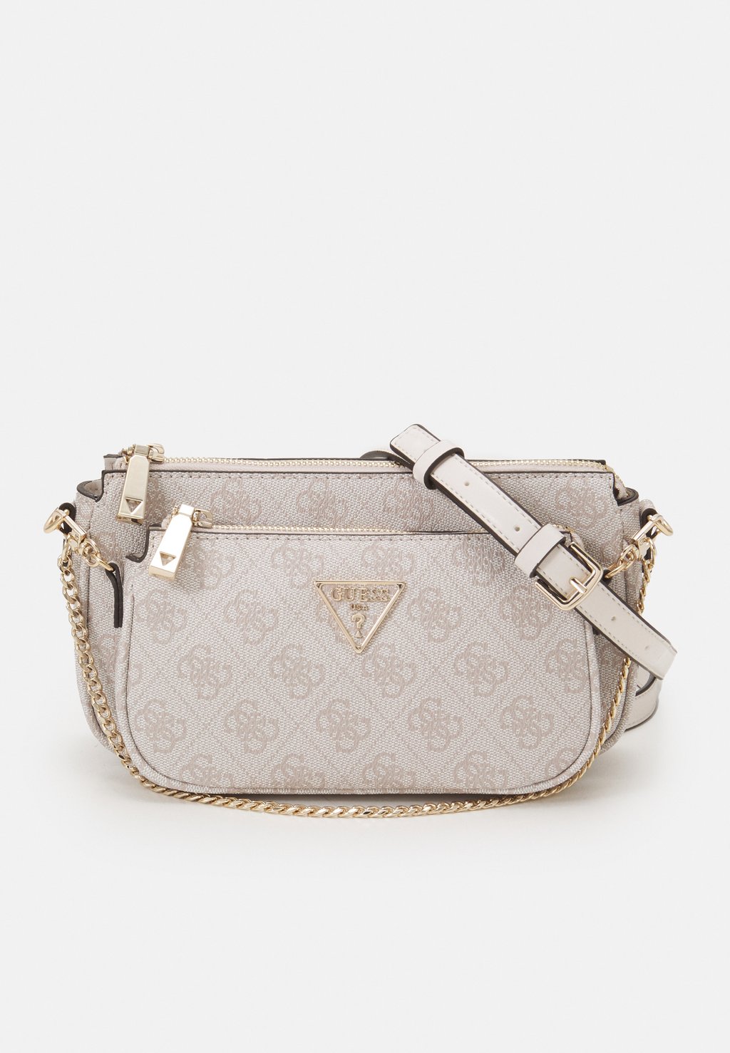 

Сумка через плечо Noelle Pouch Crossbody Guess, цвет dove logo