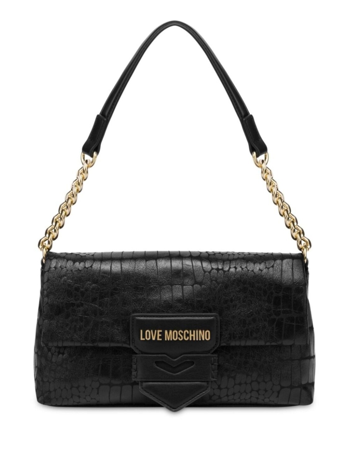 

Love Moschino сумка на плечо с логотипом, черный