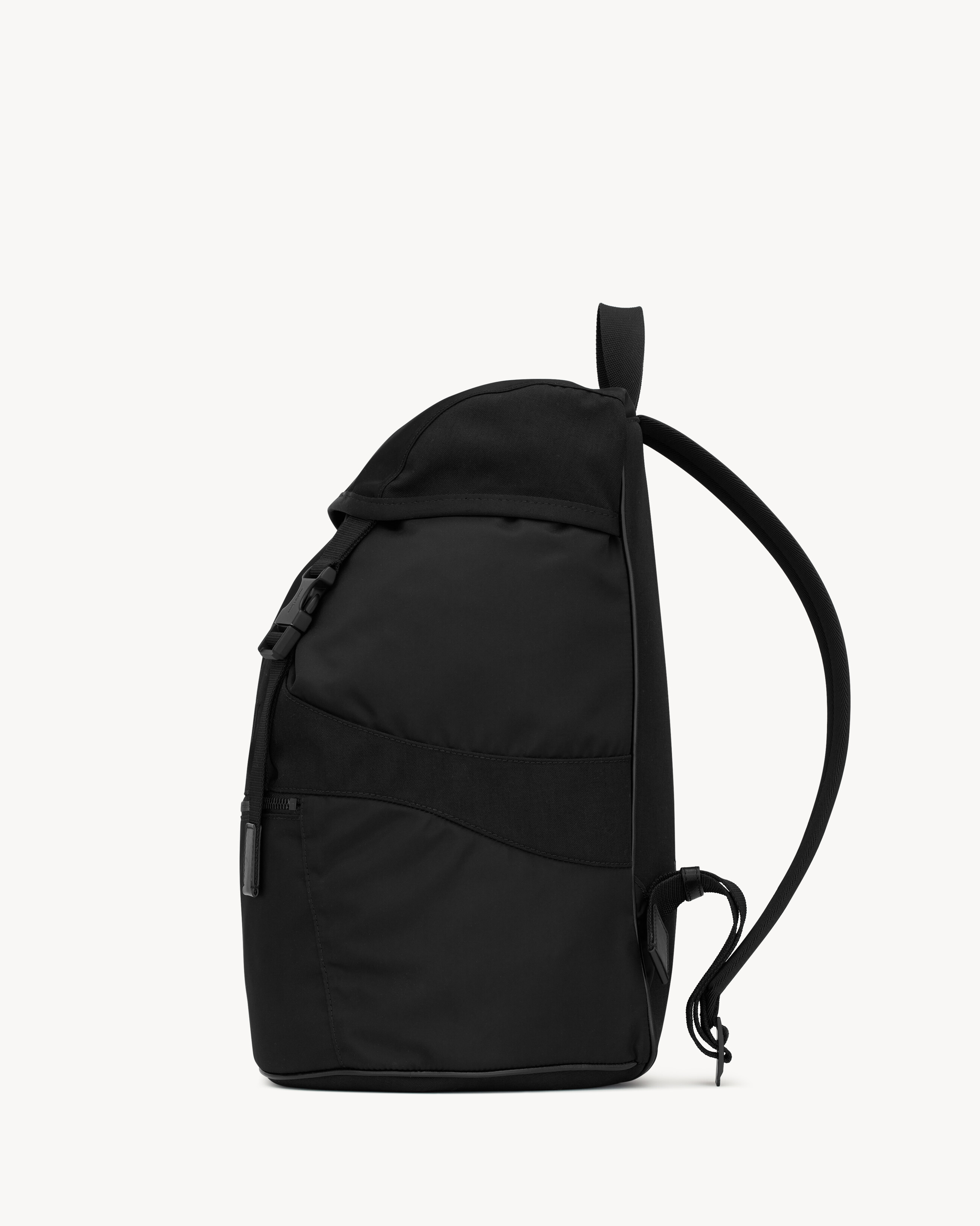 Рюкзак мужской Saint Laurent ECONYL натуральная кожа, чёрный — фото 3