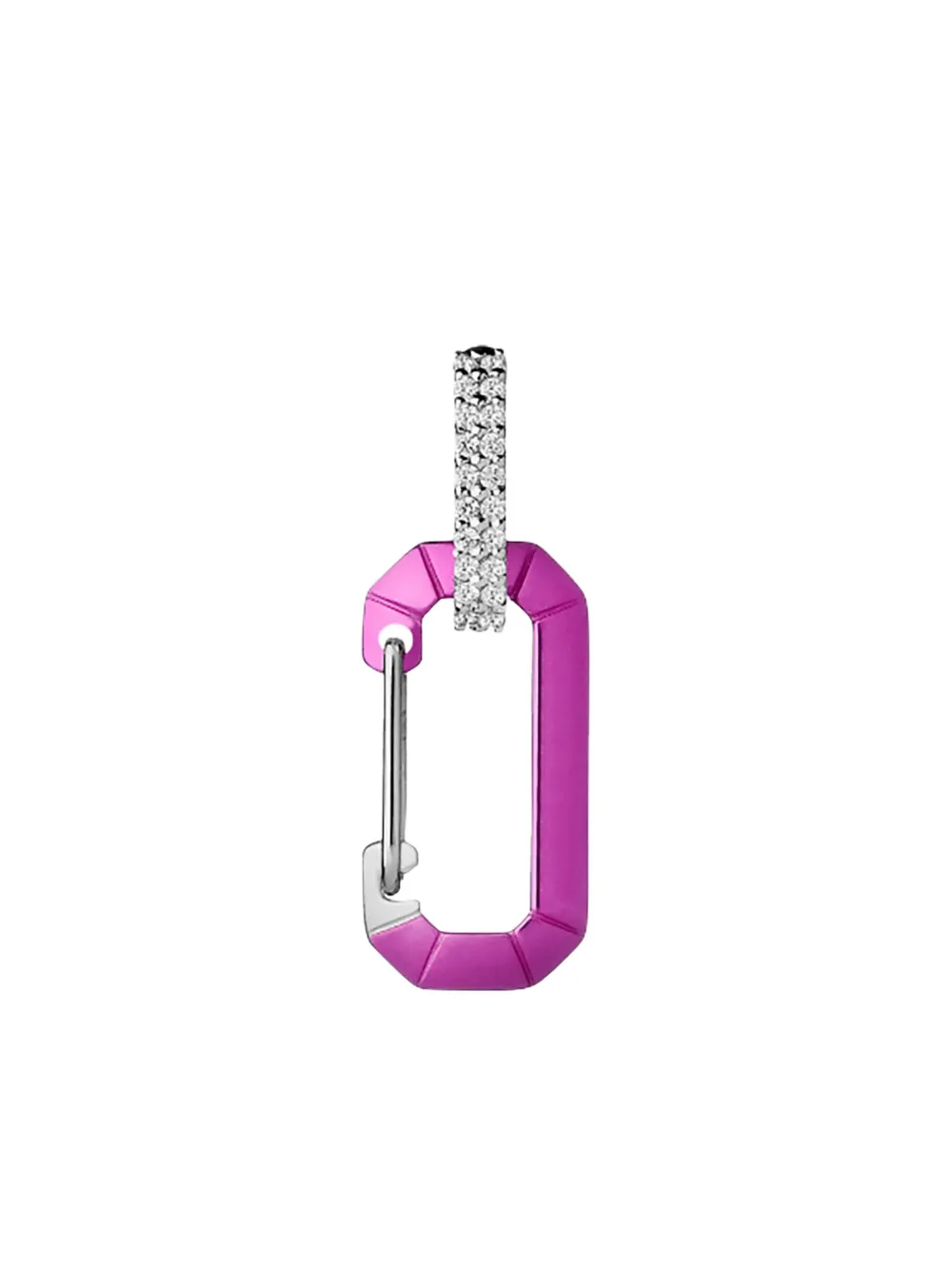 

Серьги Chiara Small с бриллиантами из 18-каратного белого золота EÉRA, розовый