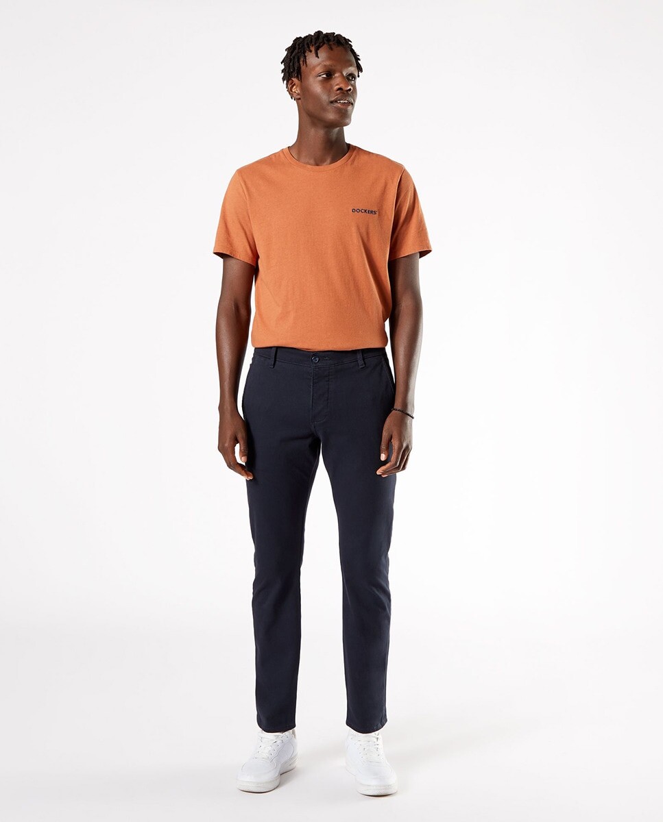 

Мужские темно-синие брюки-чиносы скинни Dockers Supreme Flex Alpha Dockers, темно-синий