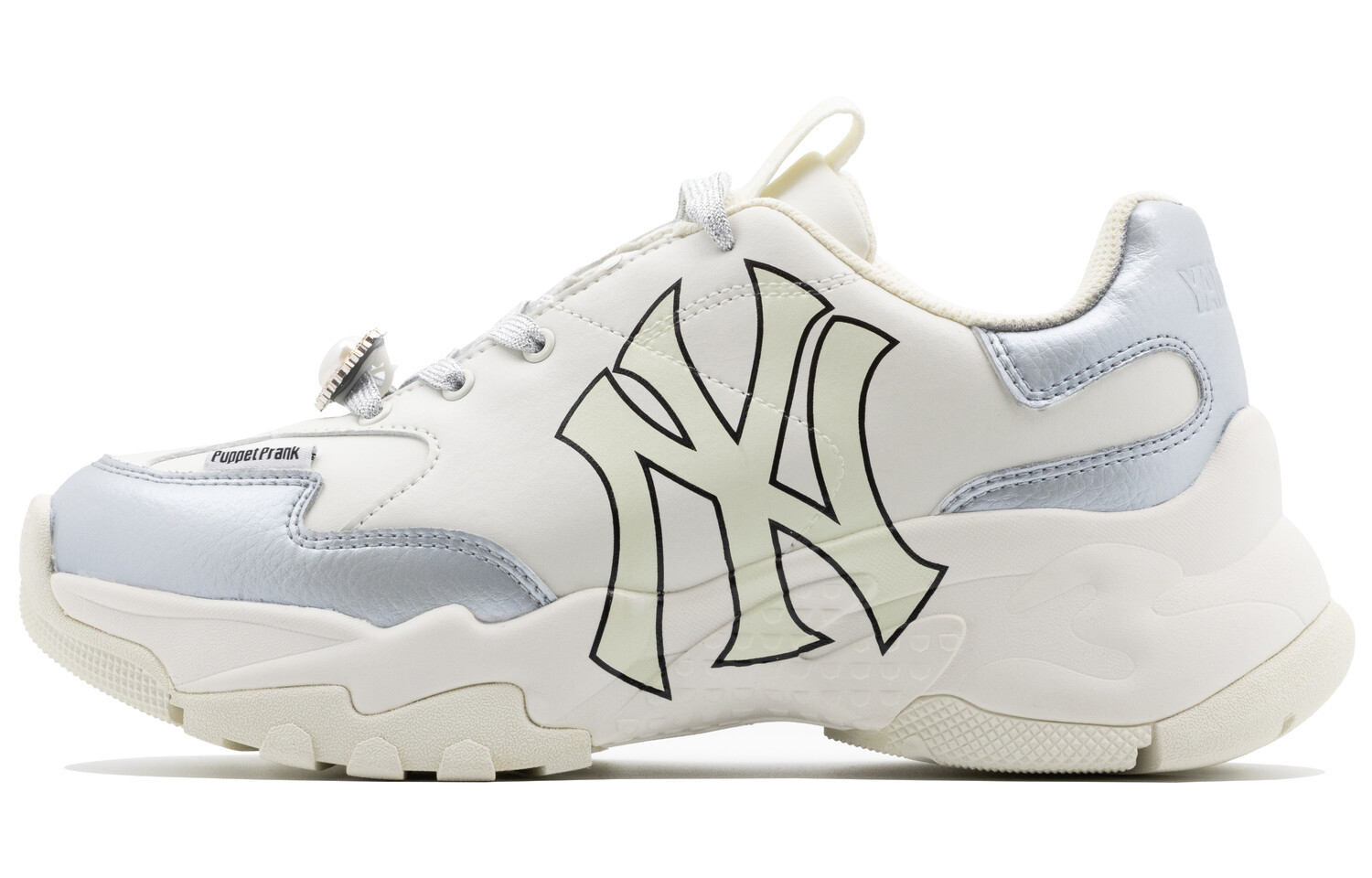 

Кроссовки MLB Big Ball Chunky Chunky Sneakers Unisex Low-top White, белый