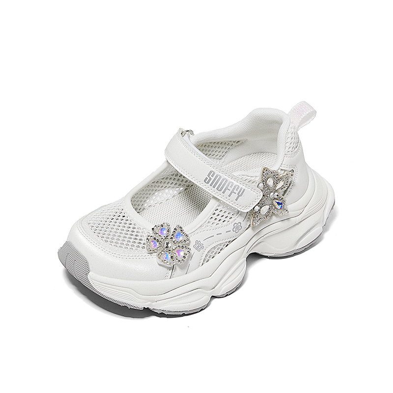 Сандалии Rebound And Breathable для детей Snoffy, бежевый/синий/белый — фото 2