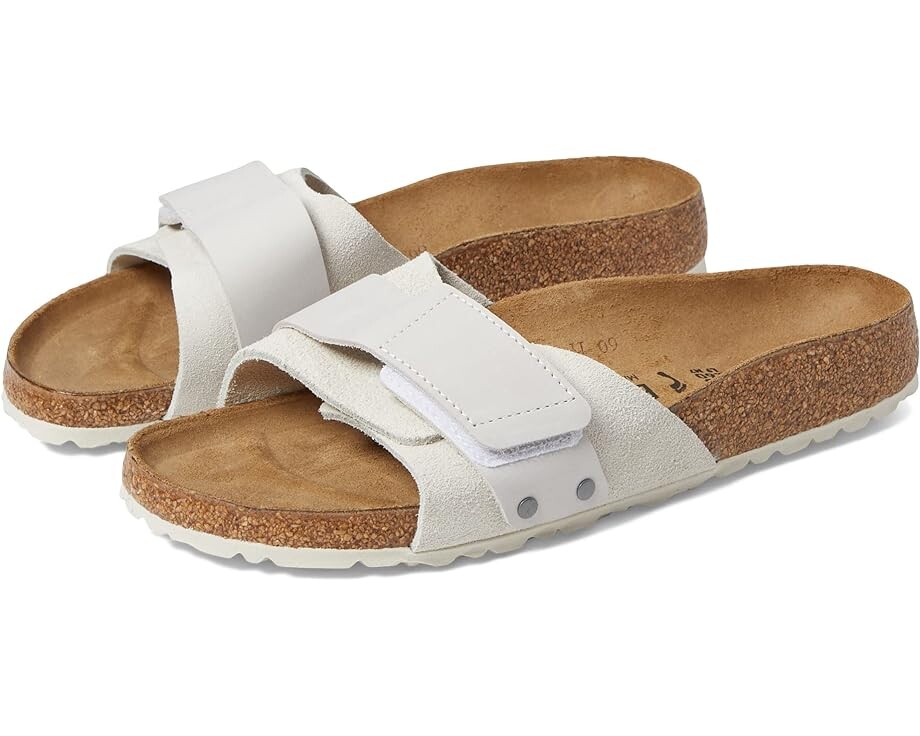 

Сандалии Birkenstock Oita - Suede, цвет Antique White Suede
