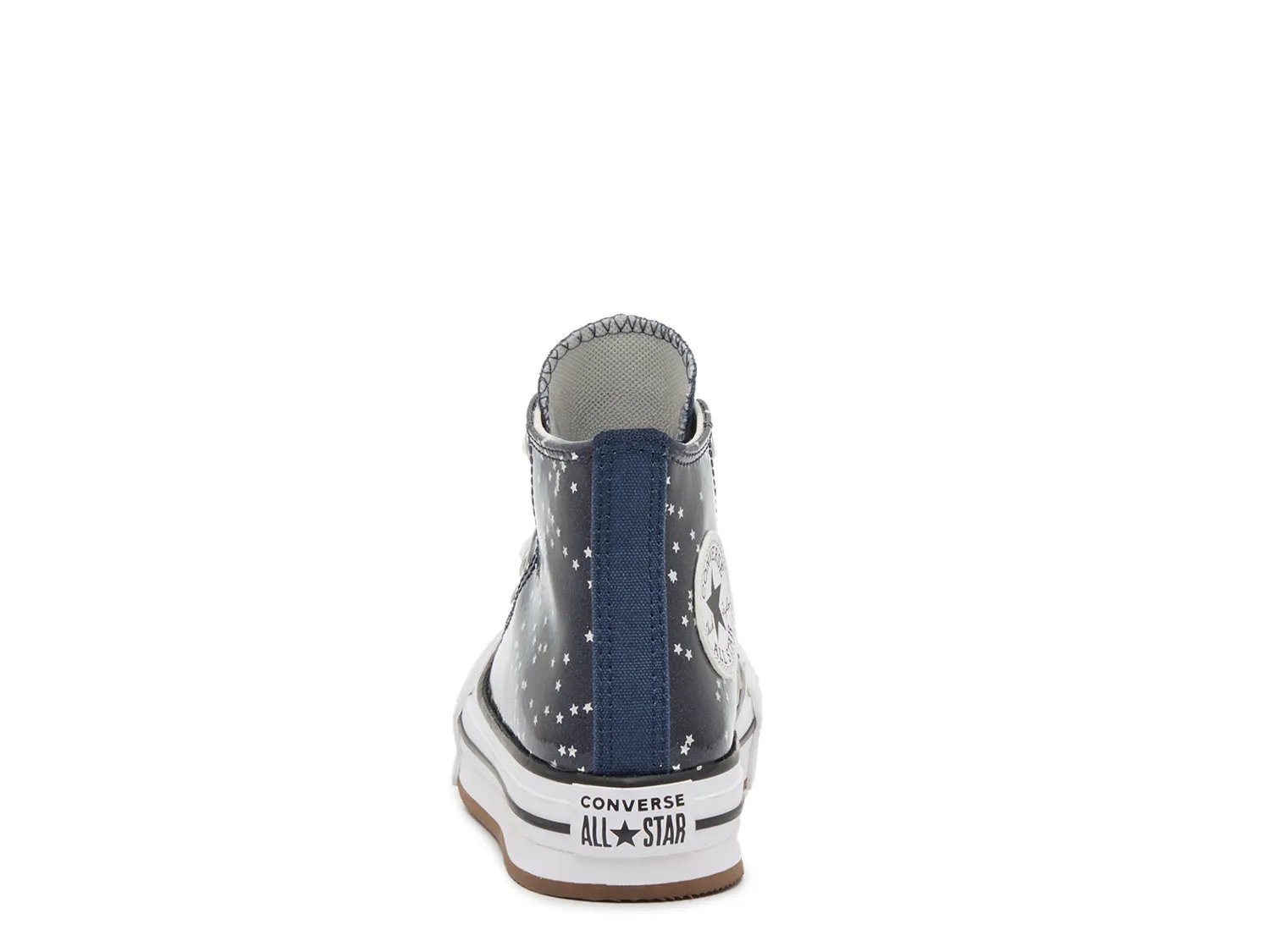 Кроссовки Converse Chuck Taylor All Star Glitter High-Top Sneaker - Kids', темно-синий — фото 4