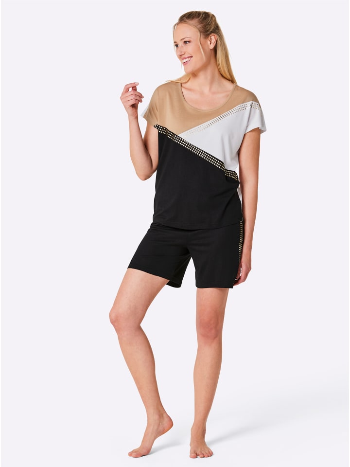 

WITT WEIDEN Короткие шорты верблюжьего цвета + цвета экрю верблюжьего