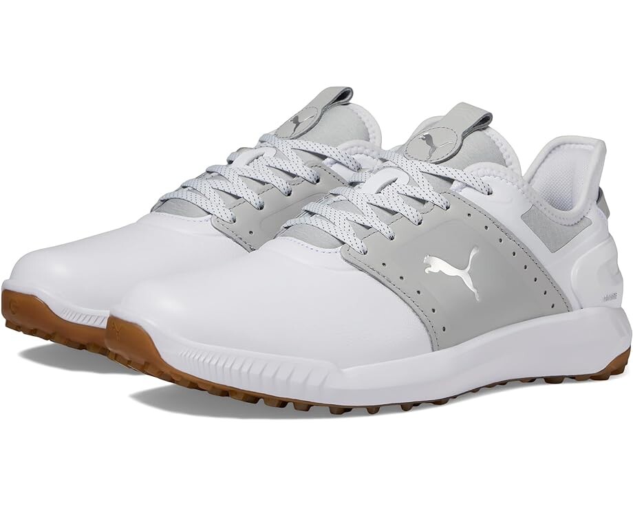 

Кроссовки PUMA Golf Ignite Elevate Crafted, цвет Puma White/Ash Gray, Белый, Кроссовки PUMA Golf Ignite Elevate Crafted, цвет Puma White/Ash Gray