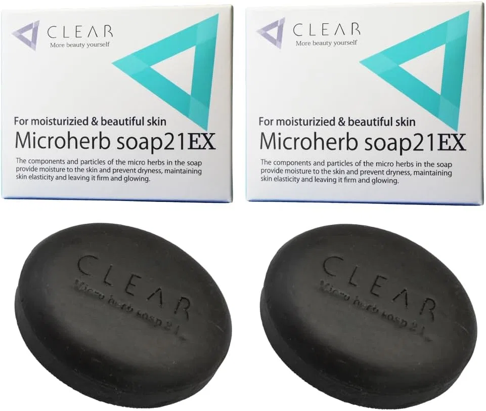 Мыло Micro Herb Soap 21EX для увлажнения и красивой кожи, набор из 2 шт, 94 г
