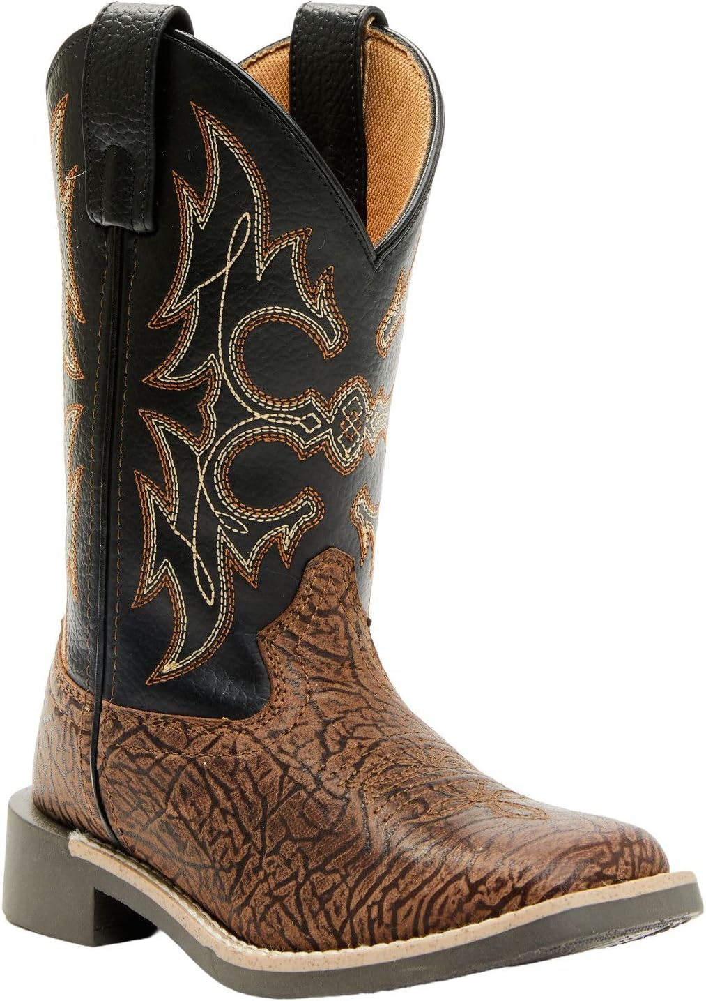 

Мужские вестерн-сапоги Cody James Rex с широким квадратным носком - Bcbfa24p10, черный