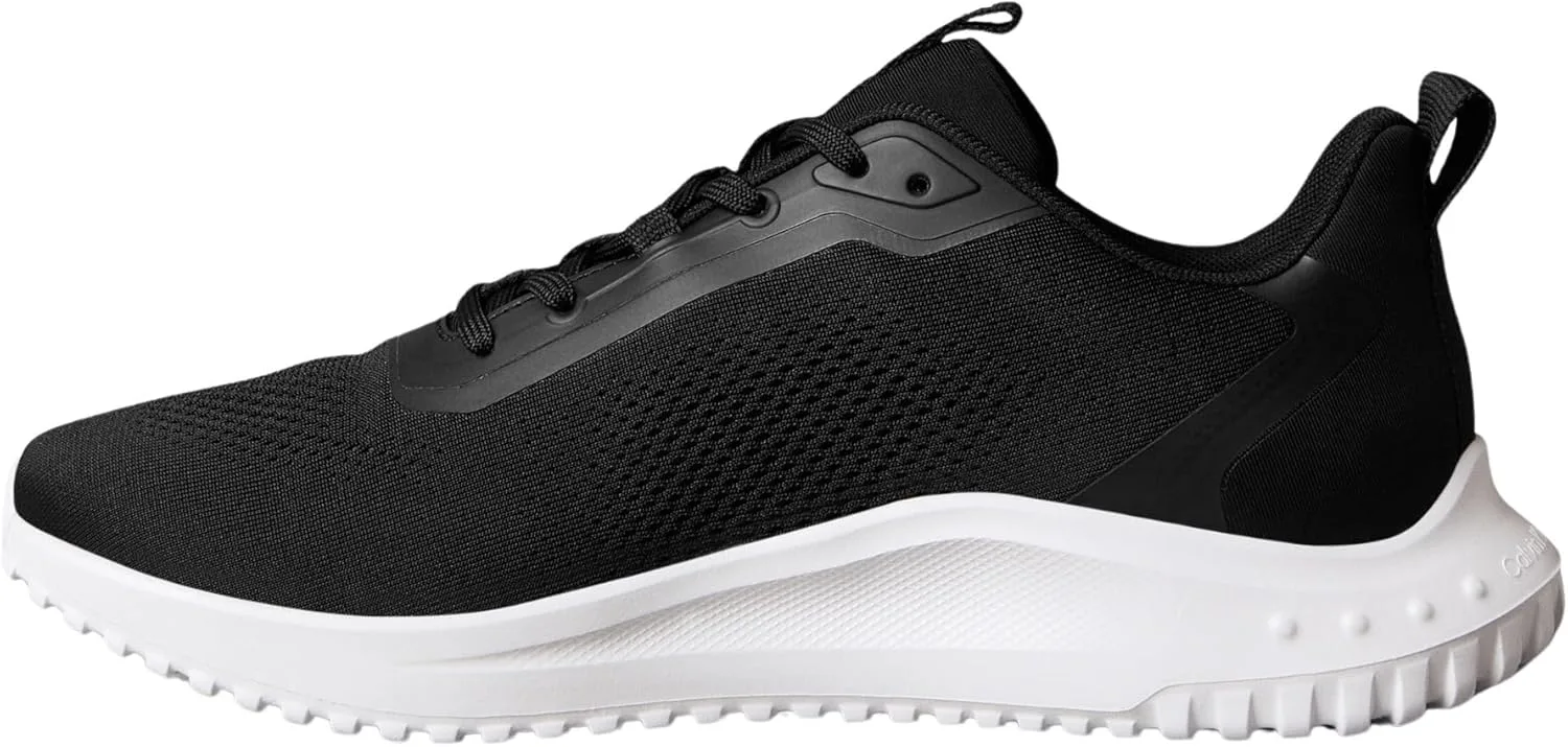 Мужские низкие кроссовки Calvin Klein Eva Runner Mix NY Ym0ym01387, ярко-белый/черный