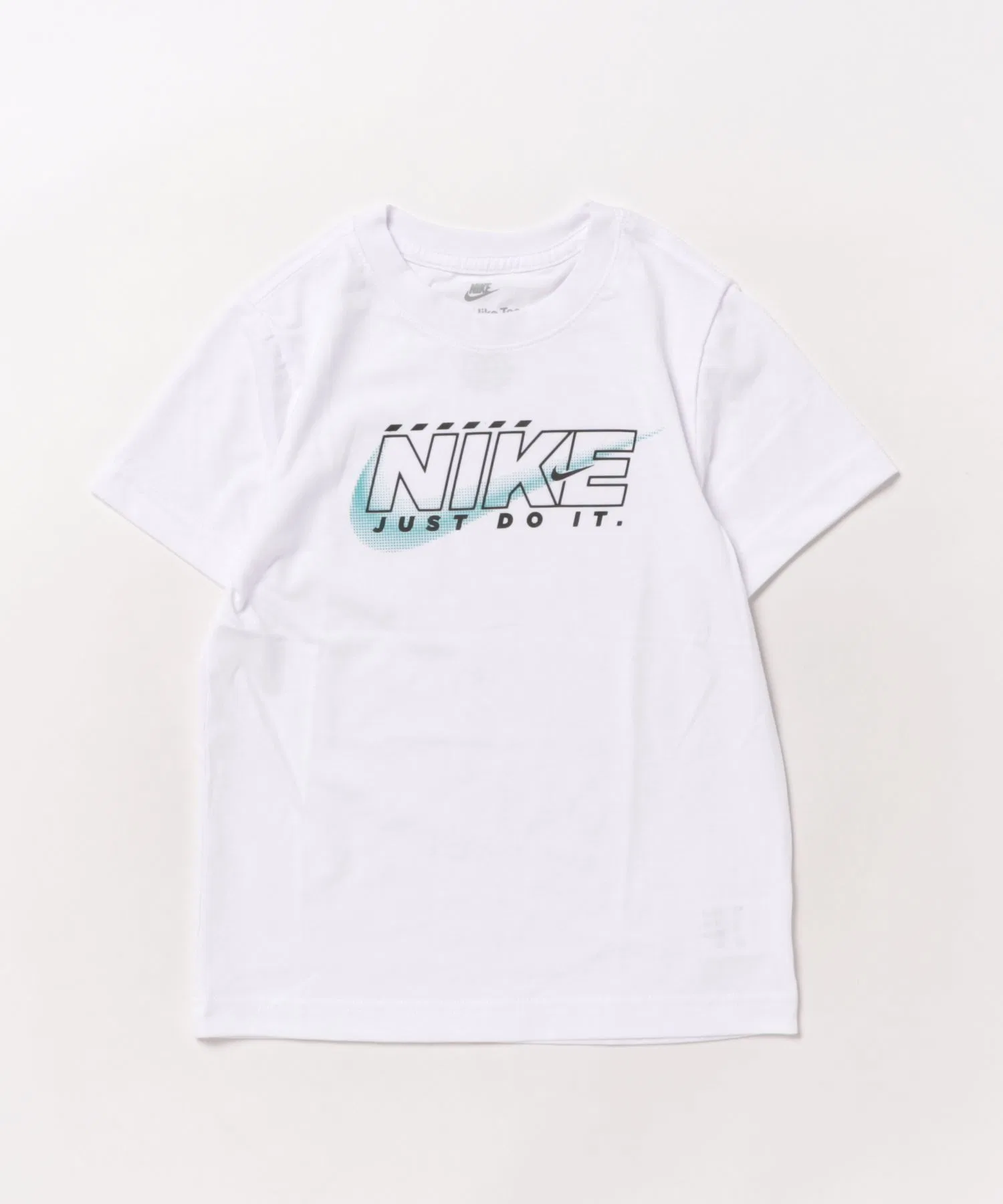 Детская футболка NIKE RUSH NATION с логотипом белая