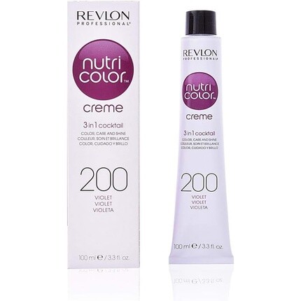 REVLON PROFESSIONAL Nutri Color Creme 100мл Фиолетовый — фото 2