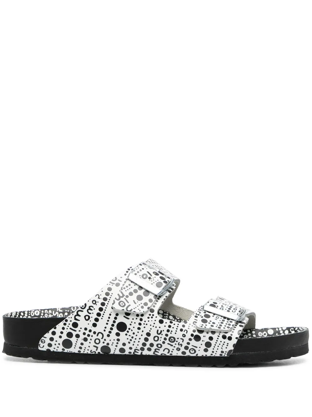 Сандалии с абстрактным принтом BIRKENSTOCK, черный