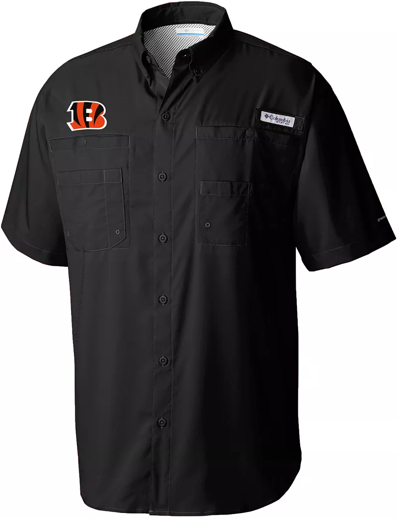 

Мужская черная футболка Columbia Cincinnati Bengals Tamiami