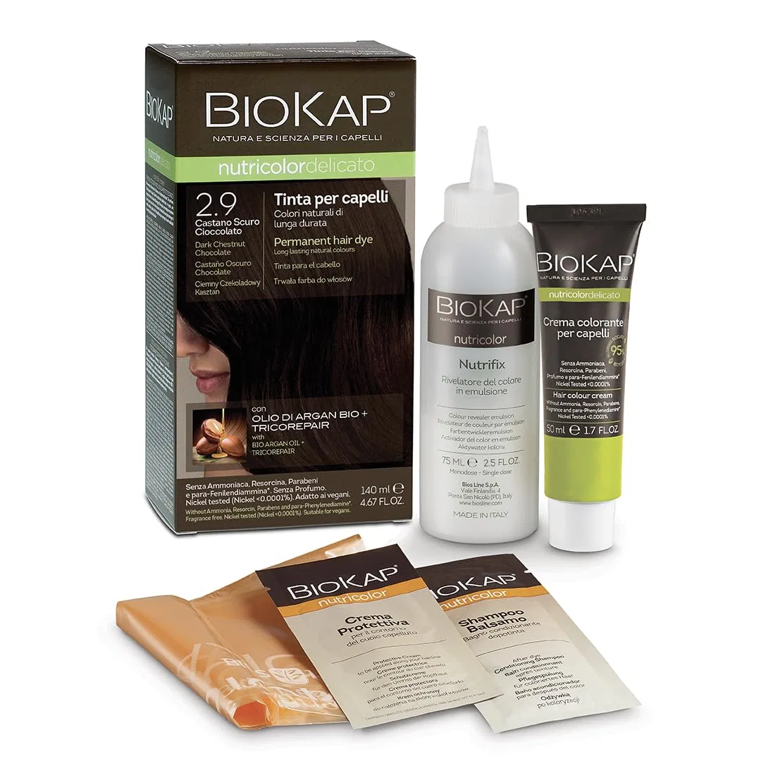 Краска для волос «Nutric Del 2,9 Castcio» от Biokap Biokap, 2.9 Delicate