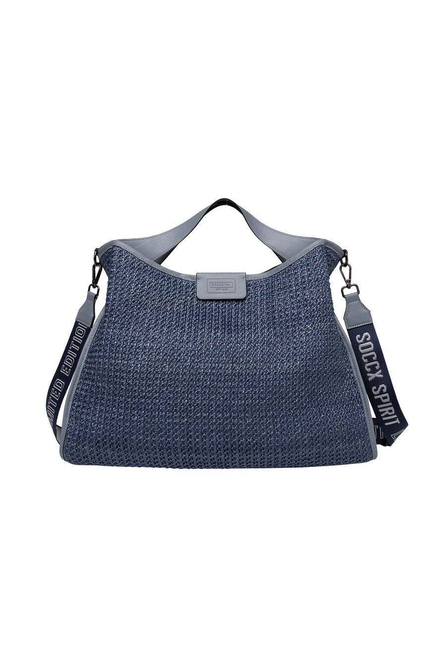 

Сумка-шоппер Soccx, marine blue/Opal