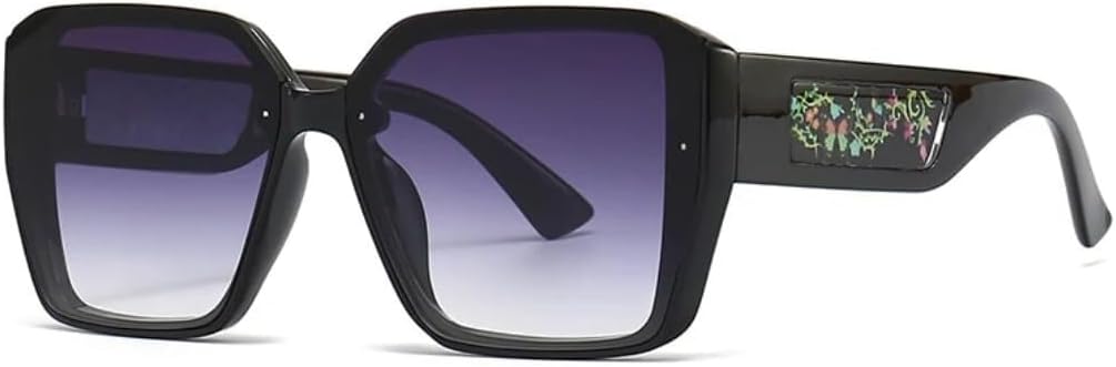 

Солнцезащитные очки с защитой UV400 | Большая оправа, градиентная расцветка | для женщин и мужчин, для занятий спортом на открытом воздухе и вождения LXLHWN, Gradient Gray