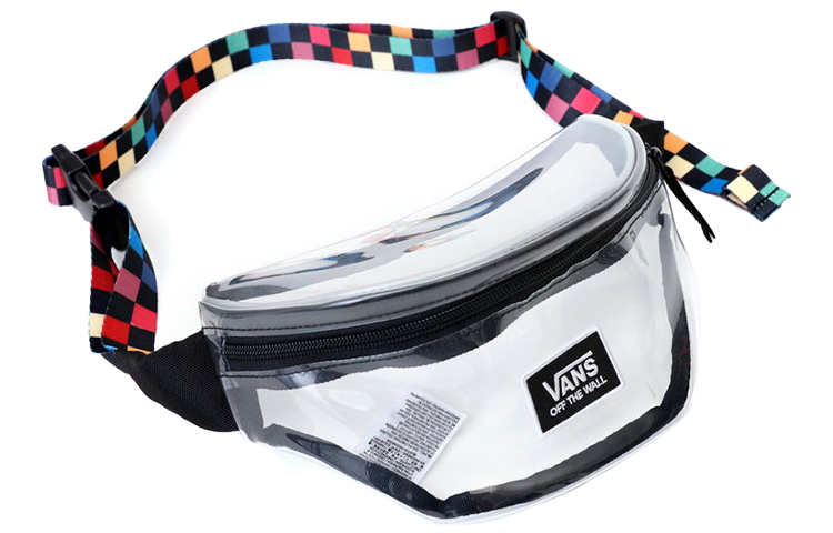 

Полиуретановая поясная сумка, обычная, унисекс, прозрачная Vans, Transparent