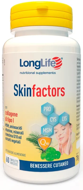 

Longlife Skin Factors 60 таблеток Long Life