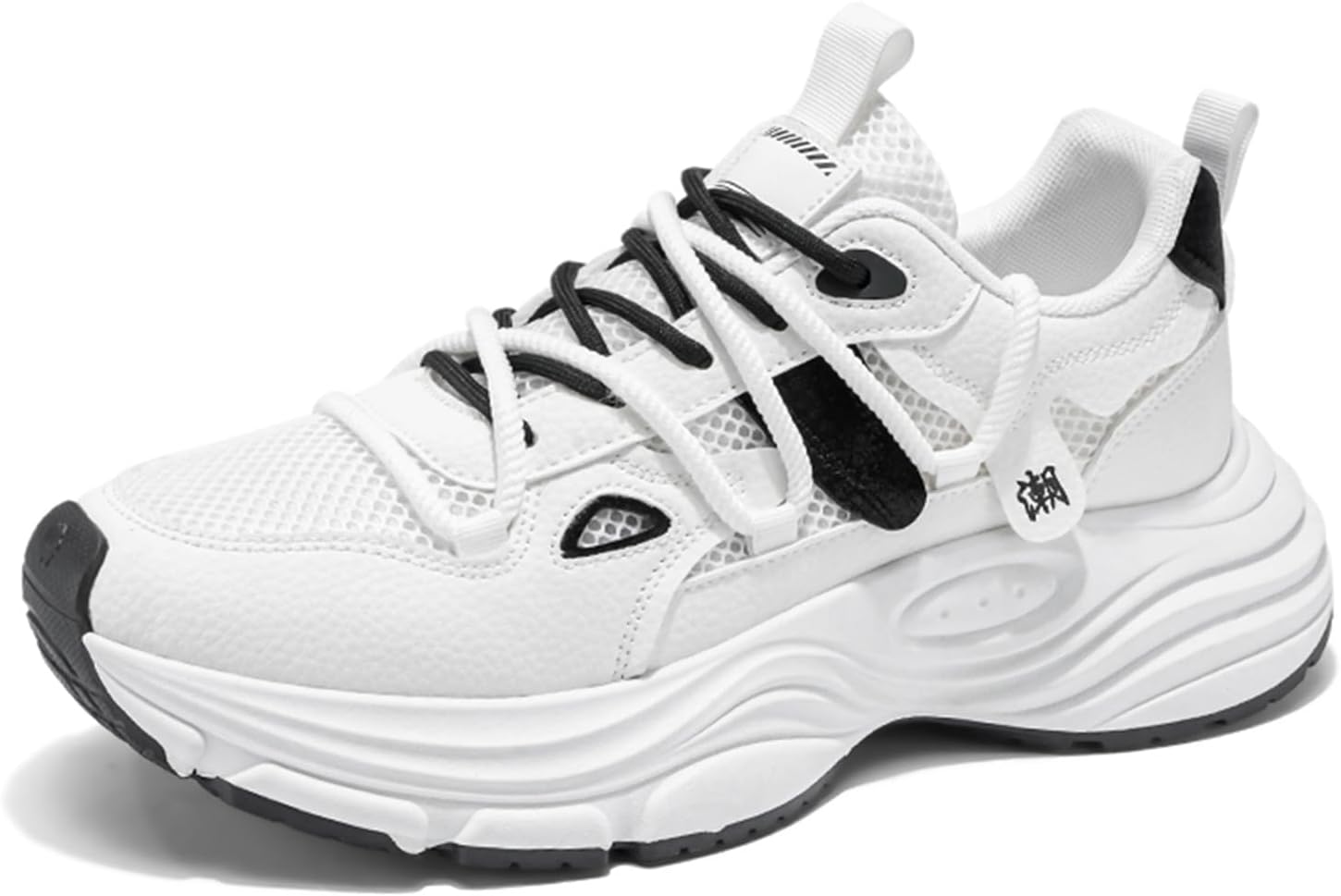 

Мужские кроссовки GSIGUL для бега по шоссе, тенниса и ходьбы, нескользящие повседневные спортивные кроссовки для тренажерного зала, белый