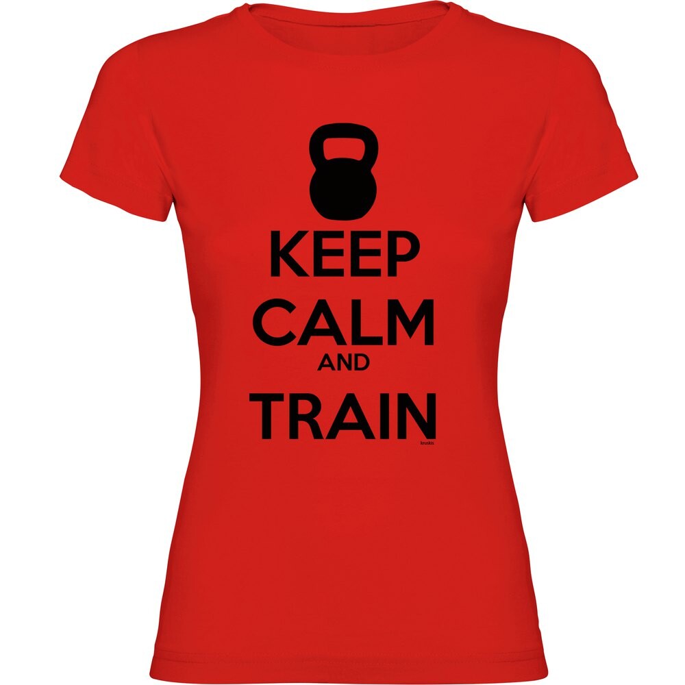 

Футболка Kruskis Keep Calm And Train, красный