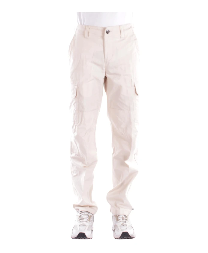 

Брюки кремового цвета с боковым логотипом Dickies, бежевый