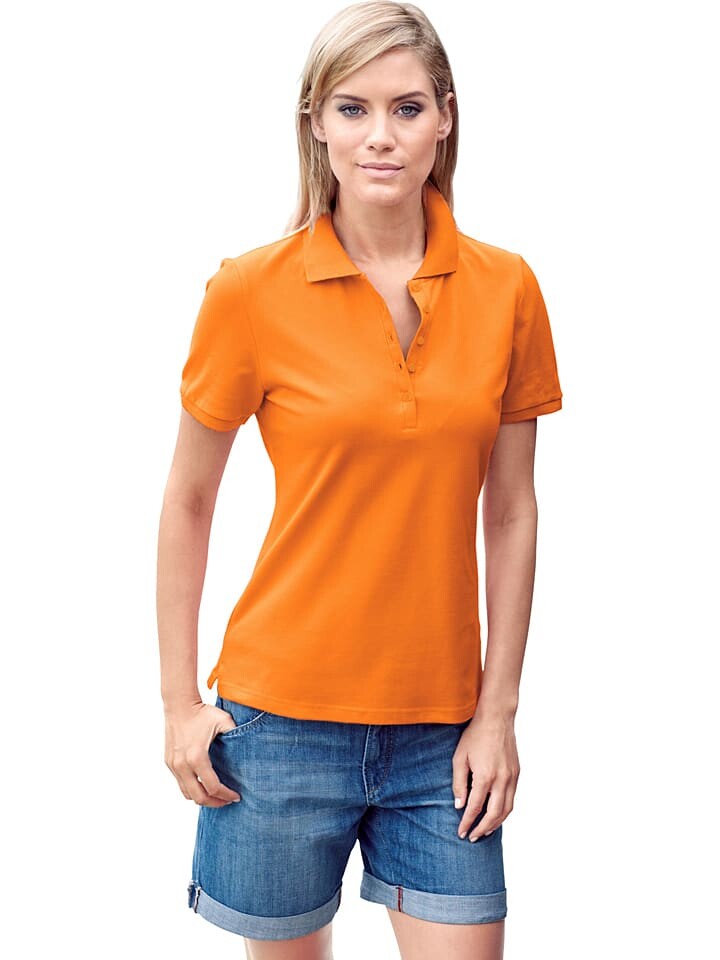 

Поло Heine Poloshirt, оранжевый