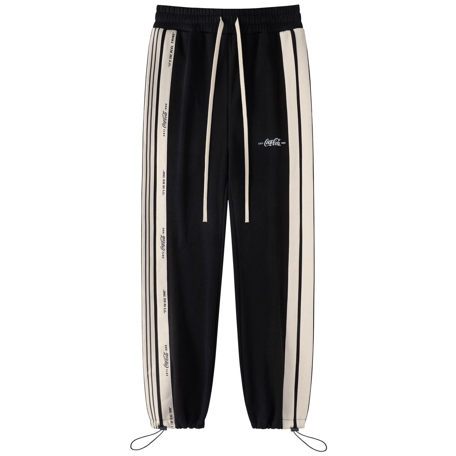 

Флисовые спортивные штаны Unisex Coca-Cola, светло-серые