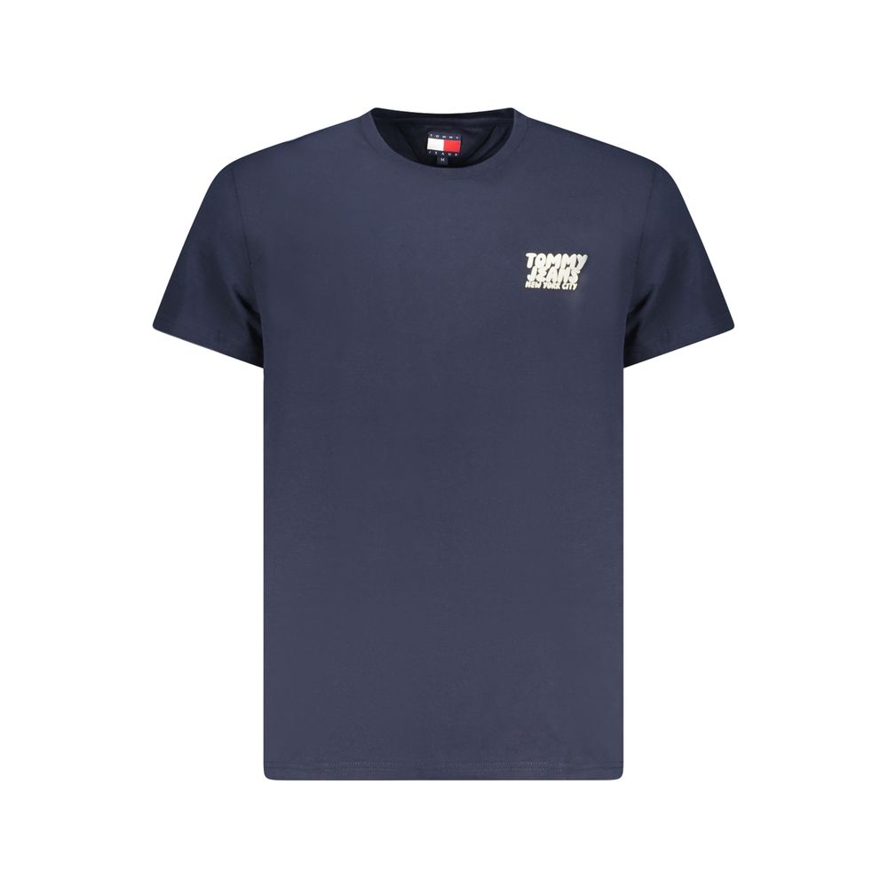 

Синяя хлопковая мужская футболка Tommy Hilfiger, Blue
