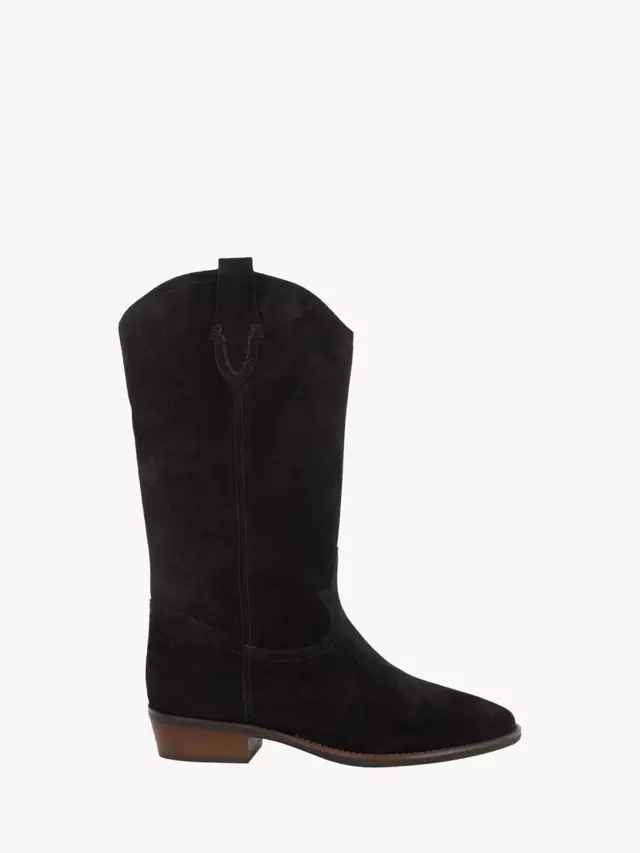 

Ботильоны Dune Prickles Western Suede Calf, черный