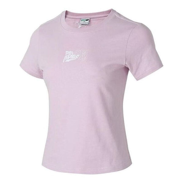 

Футболка logo t-shirt 'pink' Puma, розовый