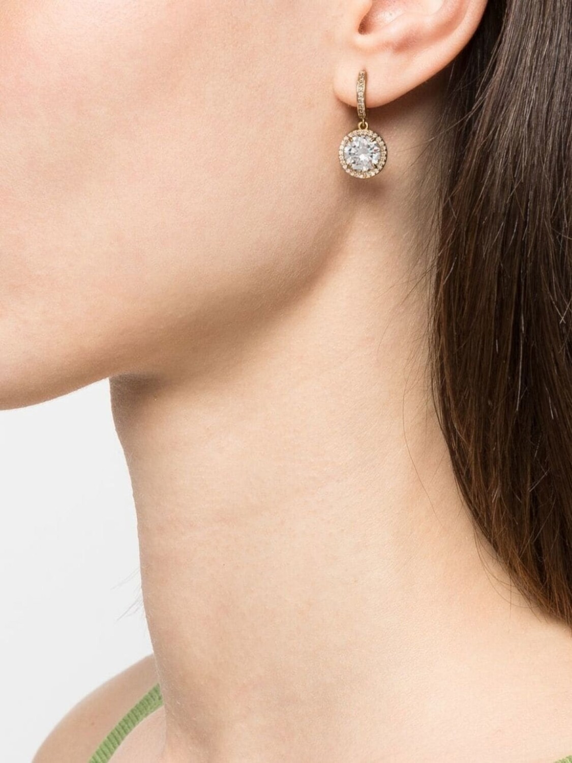 

Серьги-подвески с кристаллами Kate Spade, золотой