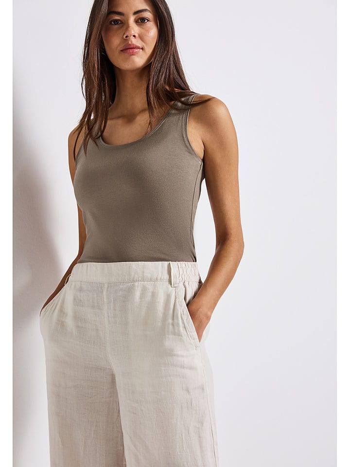 

Топ Street One, серо-коричневый