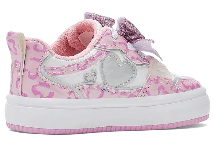 Кроссовки с леопардовым принтом Cheetah Print Court Sneakers Ground Up, Marble Black — фото 4