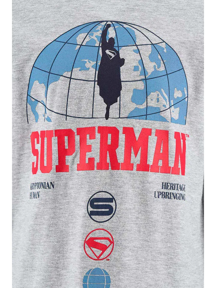 Капузон Superman, серый — фото 3