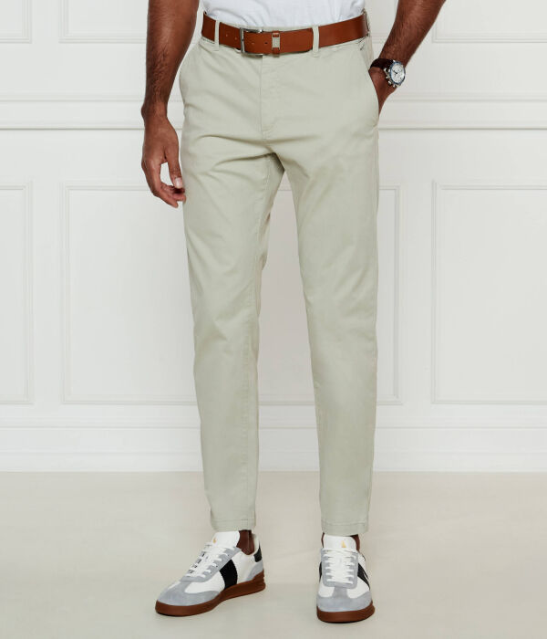 

Брюки чинос ds-1 Tapered fit Boss Orange, желтый