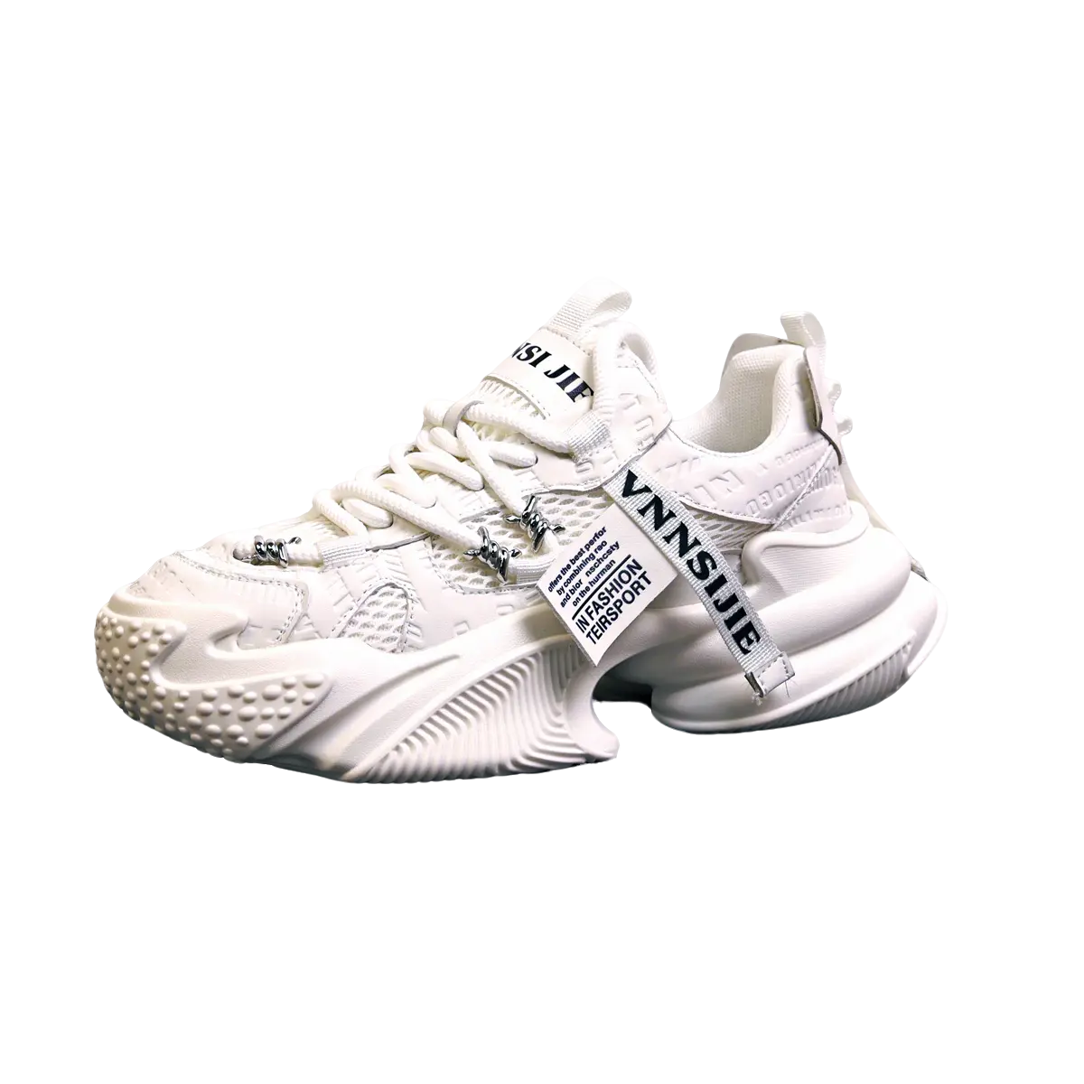 

Кроссовки мужские VNNSIJIE x Low Top Chunky Banas, White