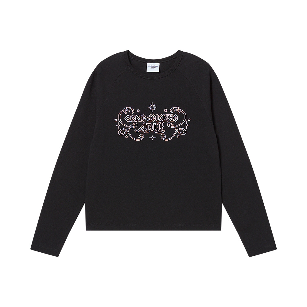 

Футболка ADLV FW25 женская Acme De La Vie, черный