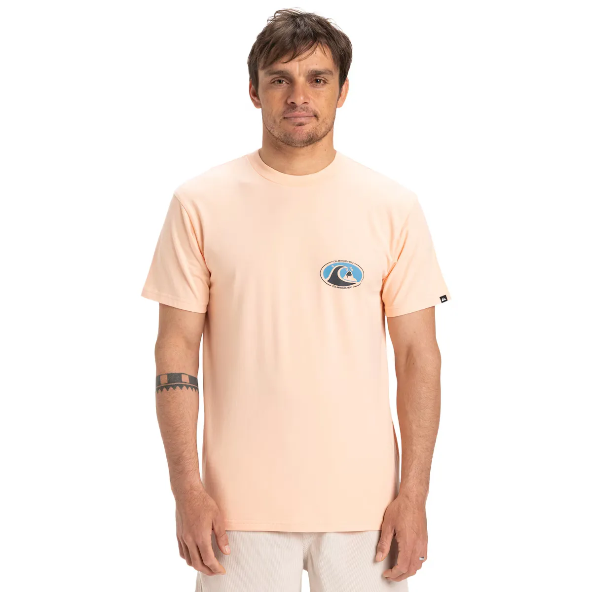 

Мужская футболка Ev Flower Chaos Quiksilver, цвет Rosa