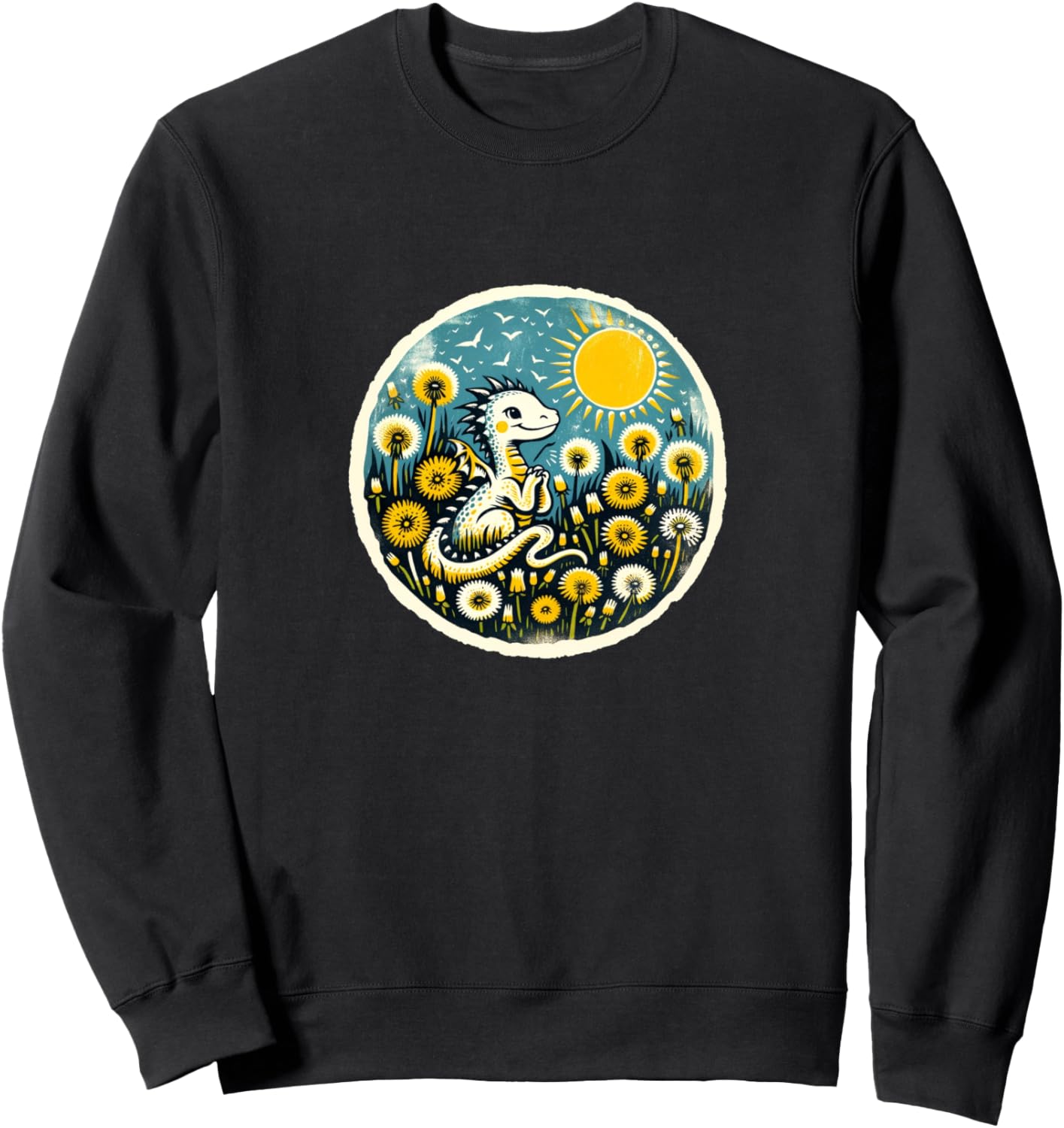 

Крутая толстовка с изображением дракона Fun Dragon Snugg, черный