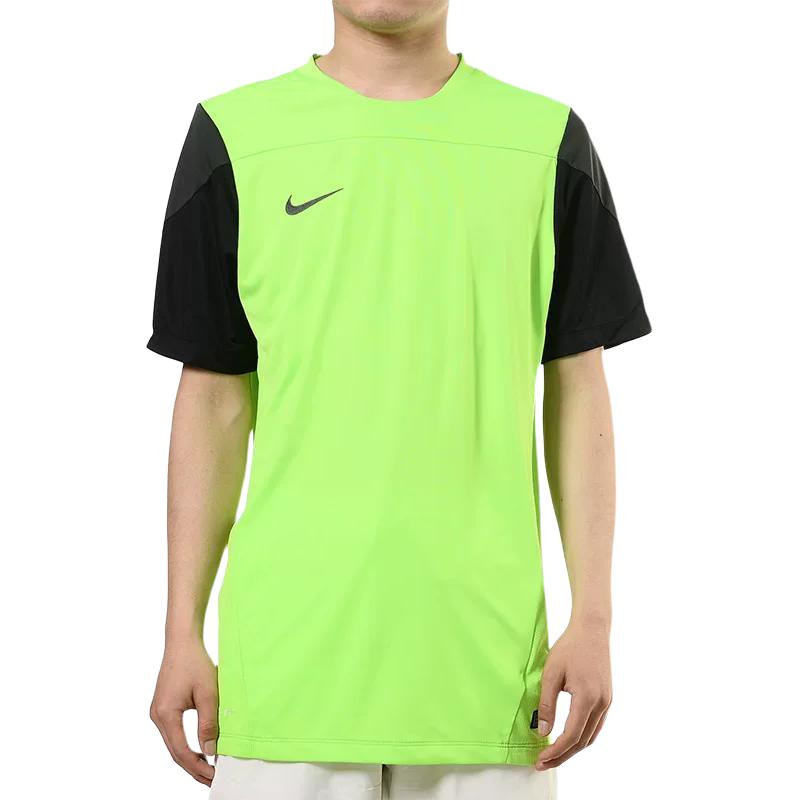 Nike Футболка мужская неоново-зеленая — фото 3