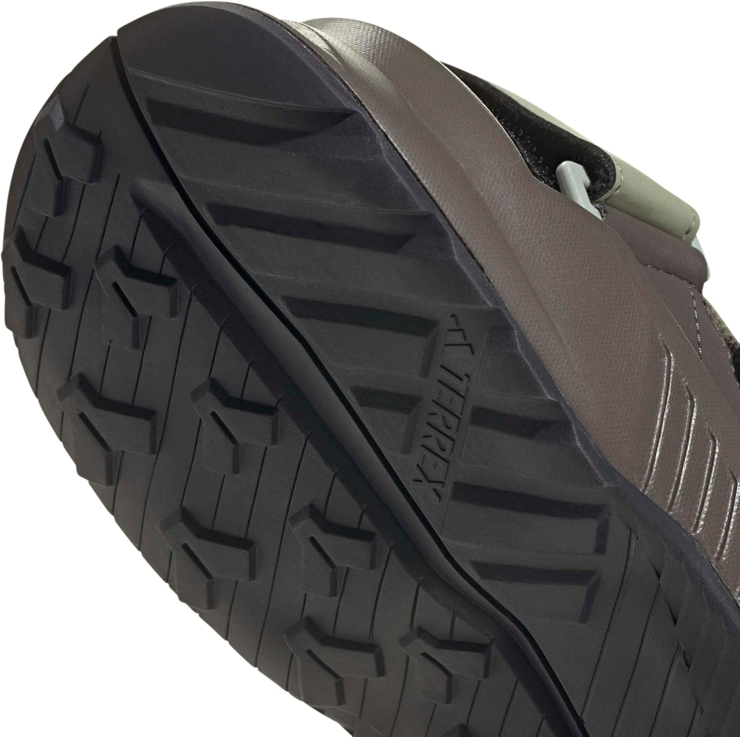Сандалии для походов adidas Terrex Hydroterra унисекс для взрослых, зеленый/оливковый — фото 4