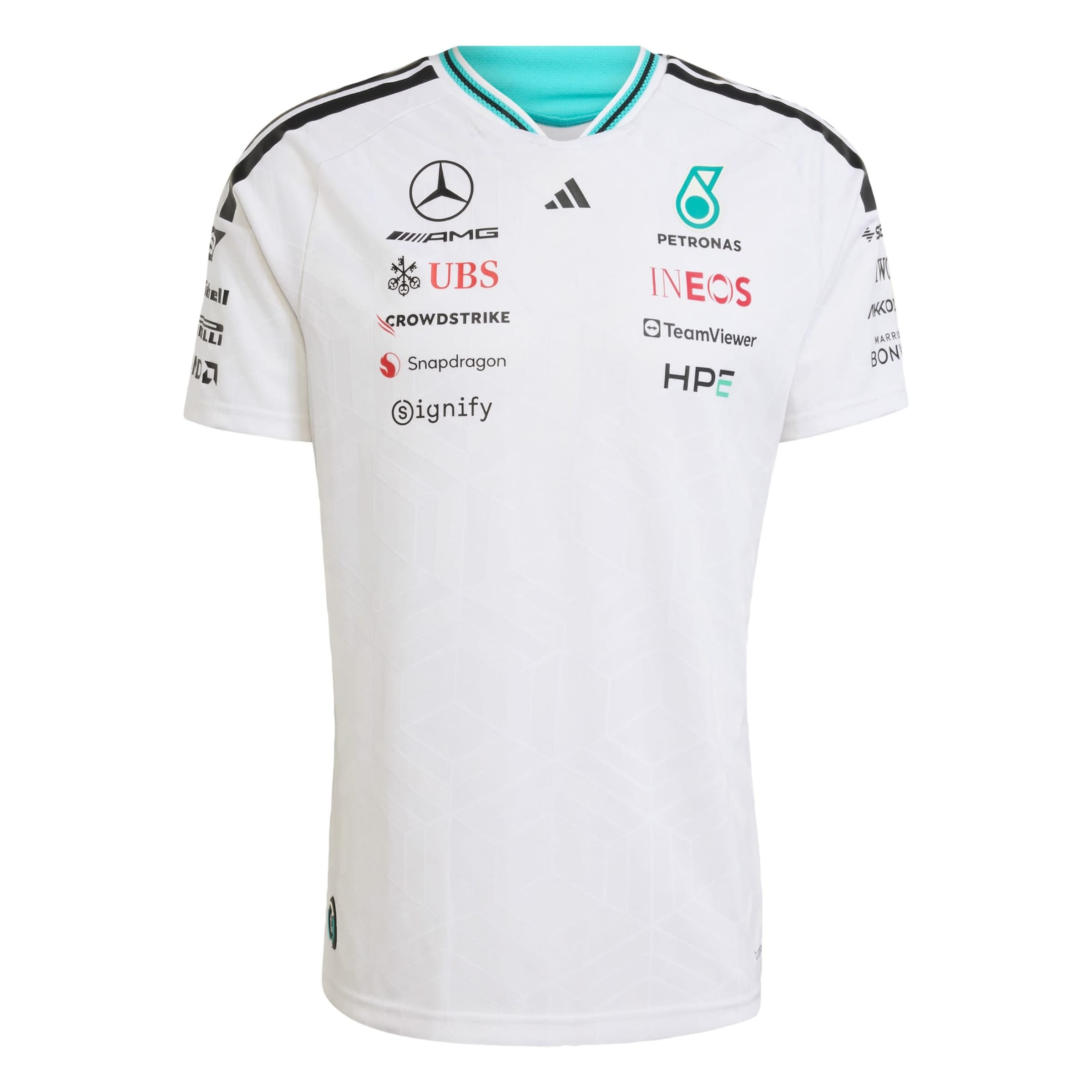 

Adidas Performance Футболка для тренировок 'Mercedes - Amg Petronas Formula 1 Team Driver' в белом цвете